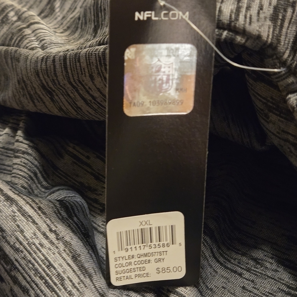 NFL Tennessee Titans Team Apparel Women XXL Mottled Gray/Silver Hoodie Sweatshrt - Picture 9 of 16